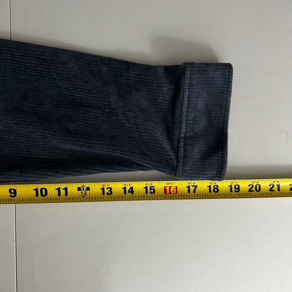 Madewell Knit Corduroy Redford Blazer Blue Neutral Minimalist Size M - Picture 11 of 12